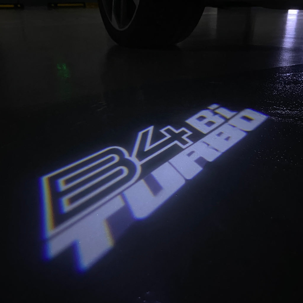 ALPINA B4  Bi TURBO LOGO PROJECTOT LIGHTS  (quantity 1 = 1 sets/2 door lights) Nr.07A49