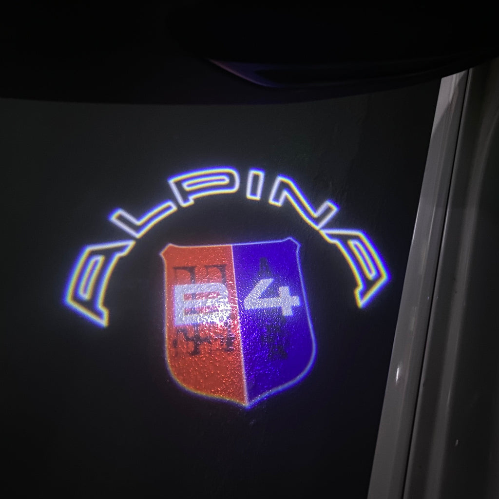 BMW LOGO PROJECTOT LIGHTS Nr.07 (quantità 1 = 1 set/2 luci porta)