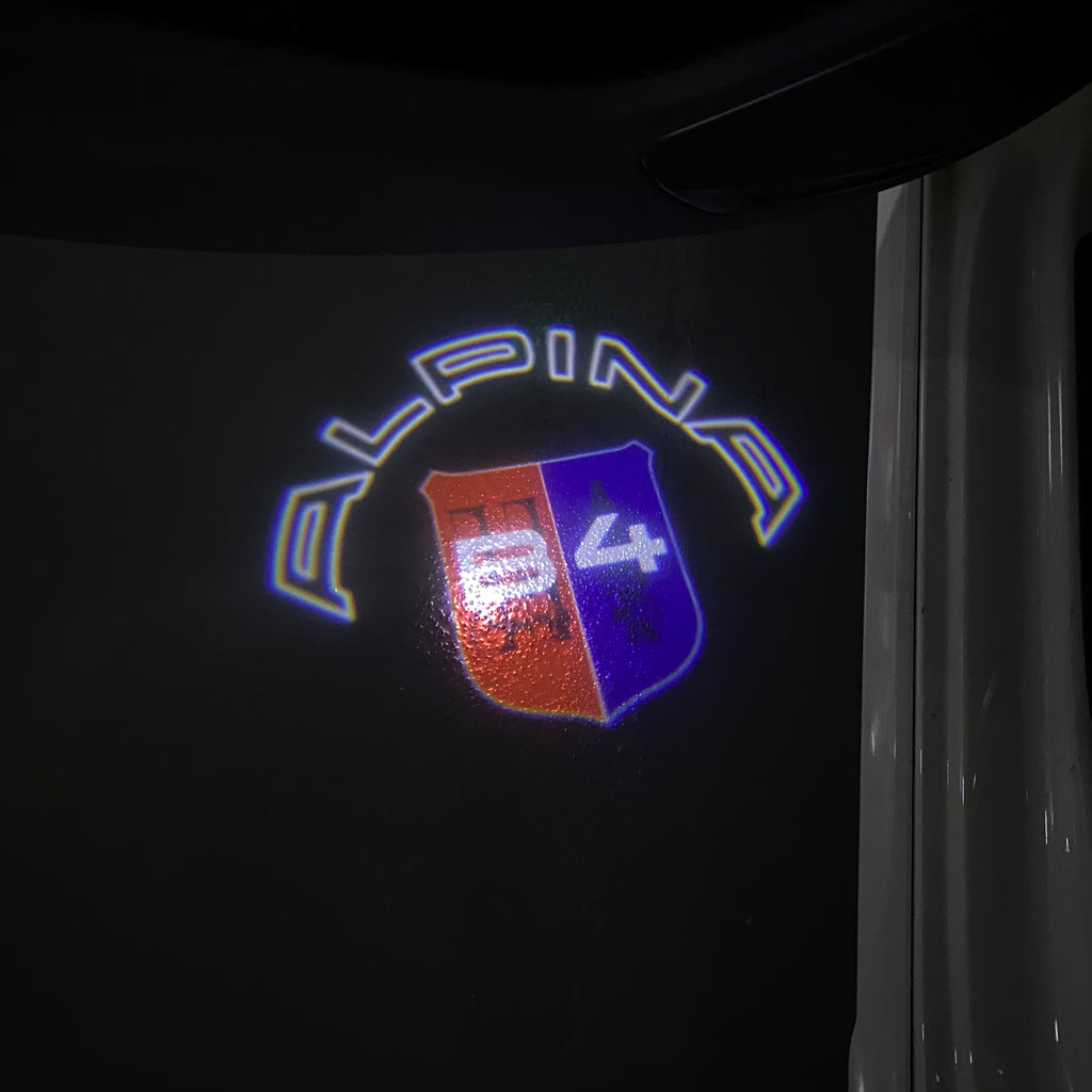 BMW LOGO PROJECTOT LIGHTS Nr.07 (quantità 1 = 1 set/2 luci porta)