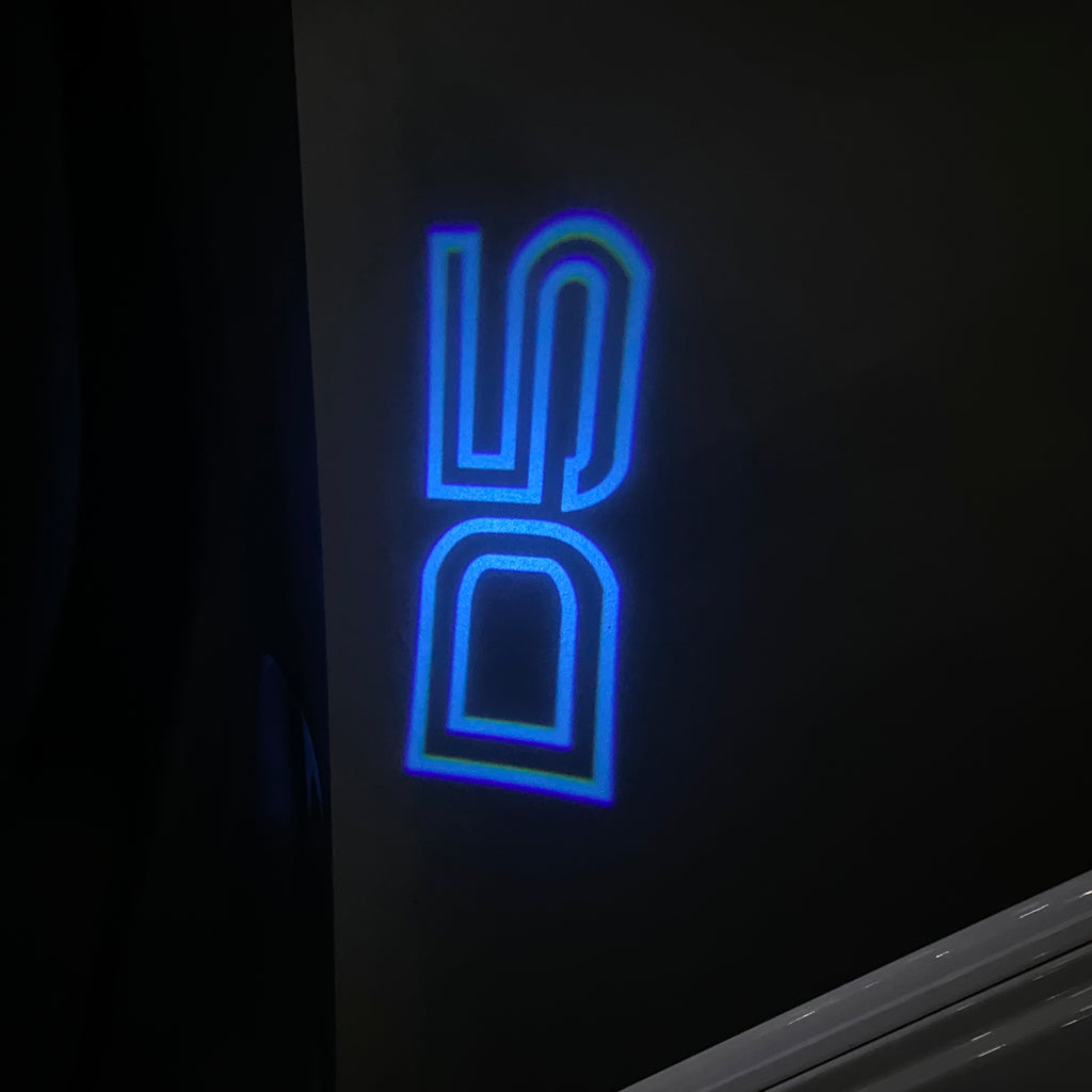 BMW LOGO PROJECTOT LIGHTS Nr.07 (quantità 1 = 1 set/2 luci porta)