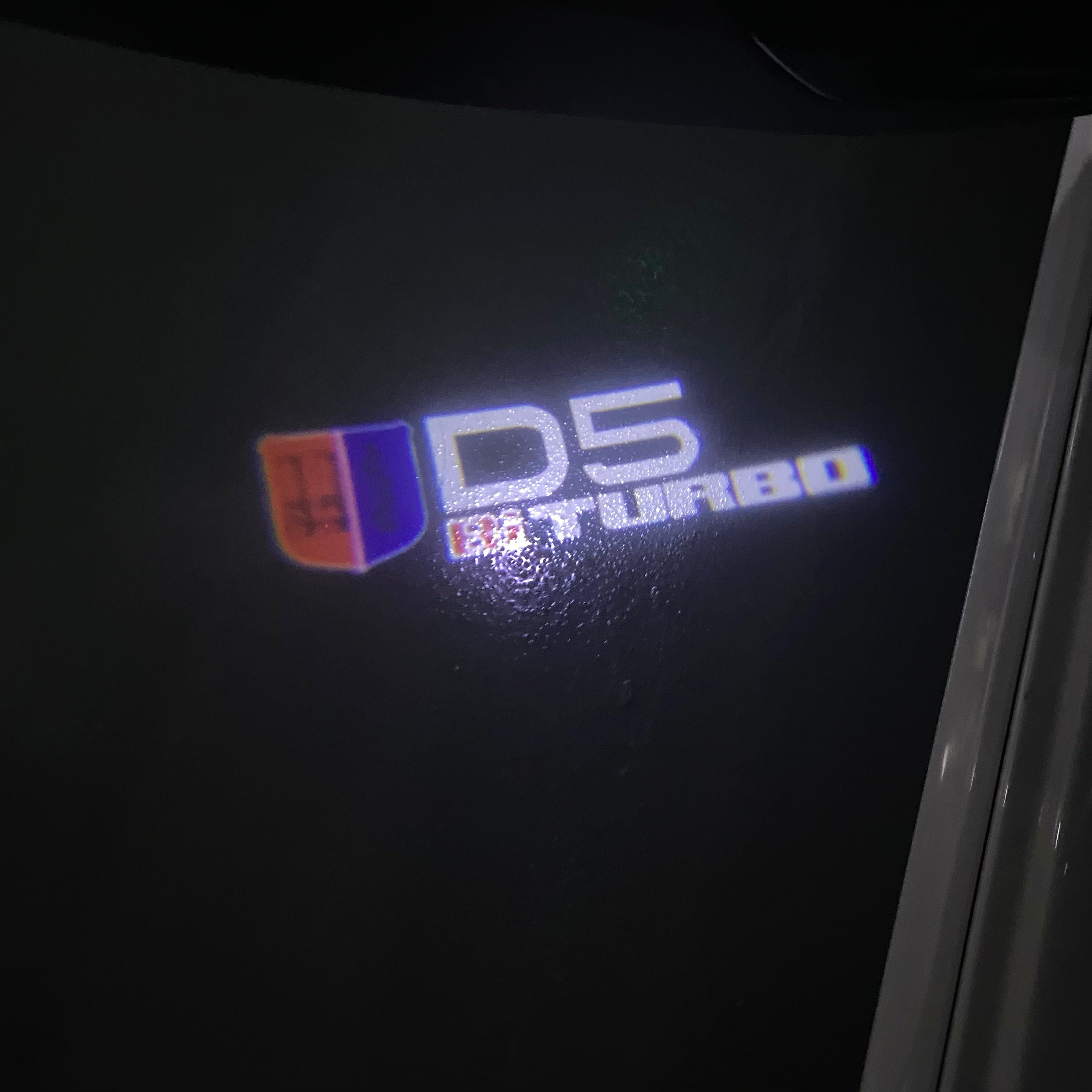 BMW LOGO PROJECTOT LIGHTS Nr.07 (cantidad 1 = 1 juego/2 luces de puerta)