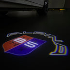 ALPINA B5   LOGO PROJECTOT LIGHTS  (quantity 1 = 1 sets/2 door lights) Nr.07A24