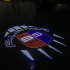 BMW LOGO PROJECTOT LIGHTS Nr.07 (quantità 1 = 1 set/2 luci porta)