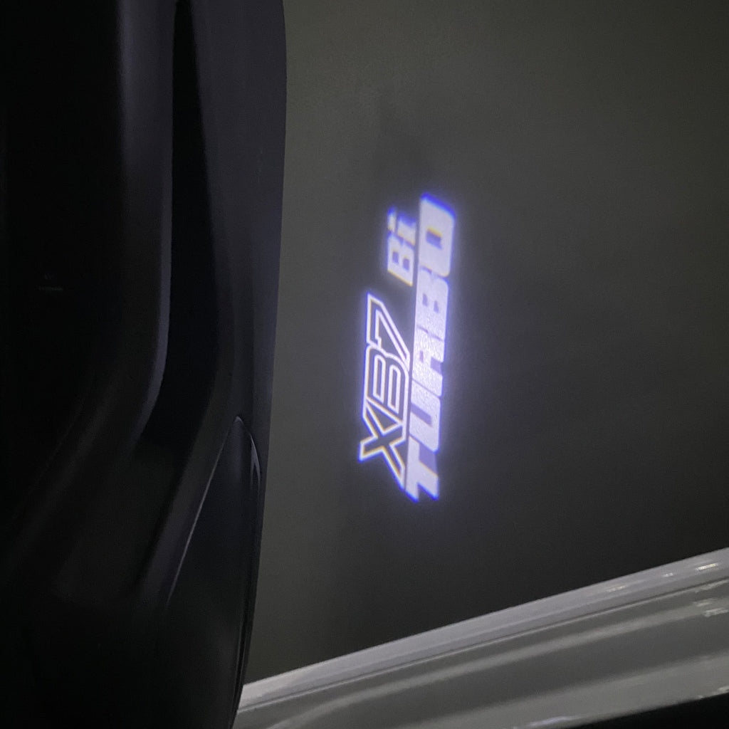 ALPINA XB7 Bi TURBO LOGO PROJECTOT LIGHTS  (quantity 1 = 1 sets/2 door lights) Nr.07A46