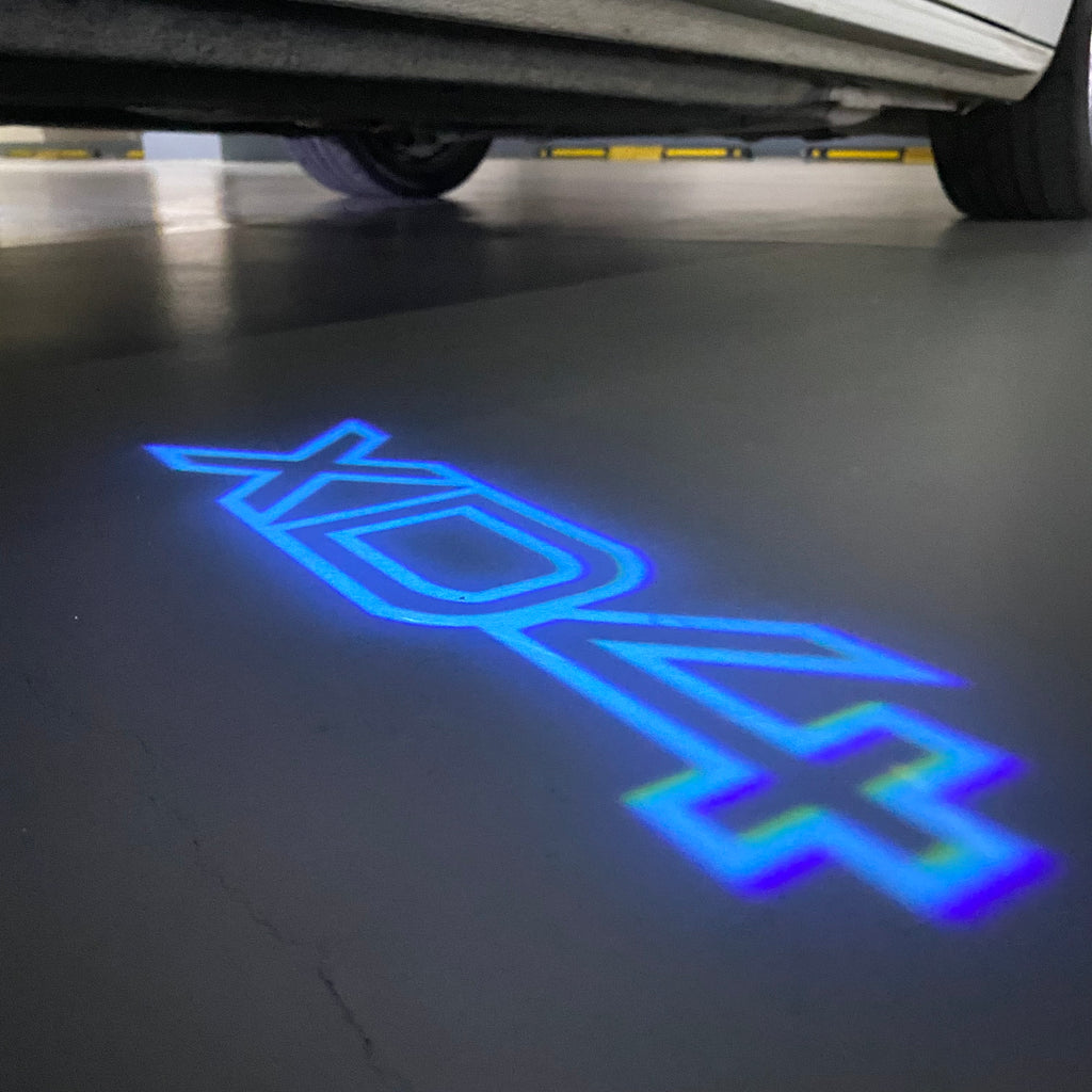 ALPINA XD4 LOGO PROJECTOT LIGHTS  (quantity 1 = 1 sets/2 door lights) Nr.07A33