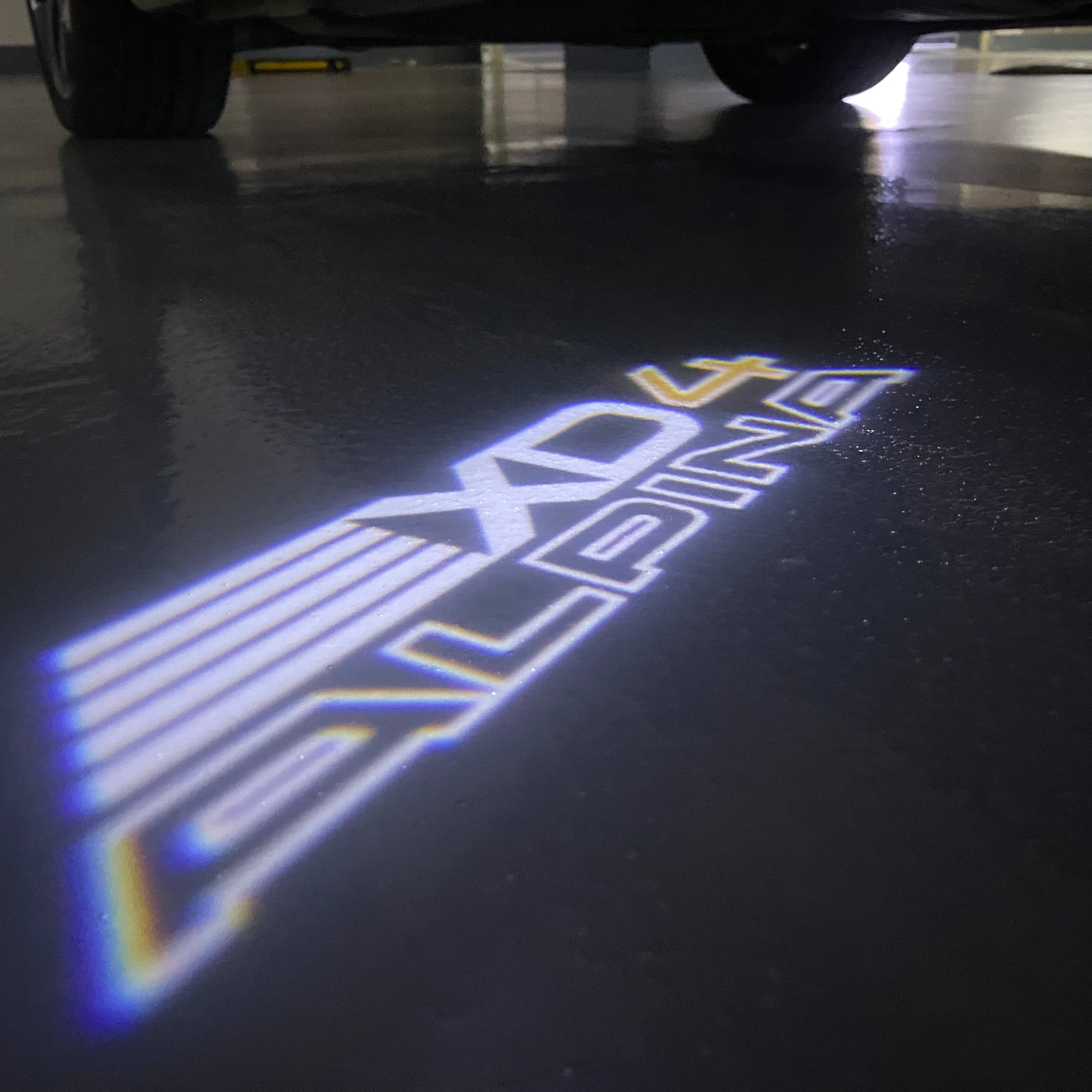 ALPINA XD4 LOGO PROJECTOT LIGHTS  (quantity 1 = 1 sets/2 door lights) Nr.07A38