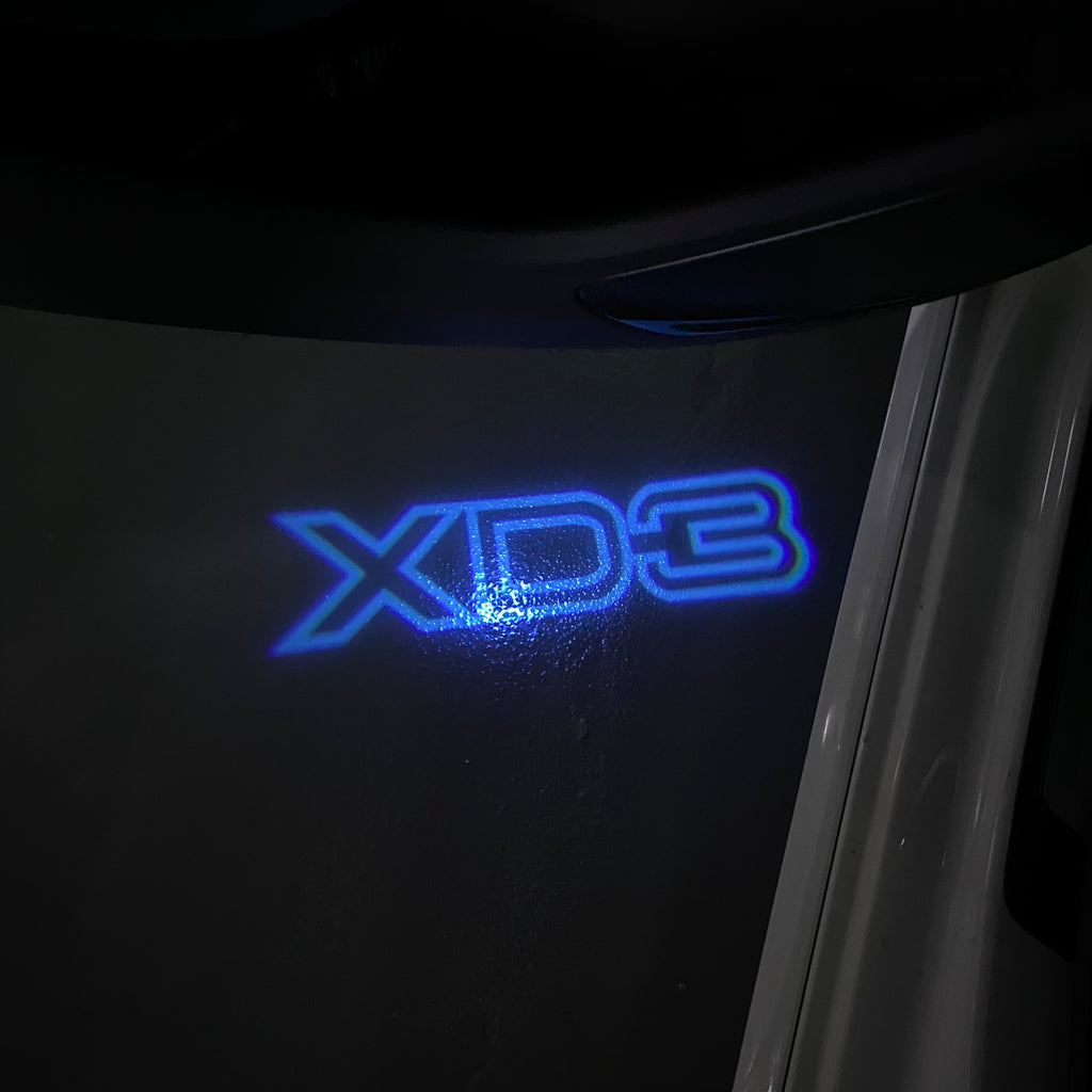 BMW LOGO PROJECTOT LIGHTS Nr.07 (quantità 1 = 1 set/2 luci porta)