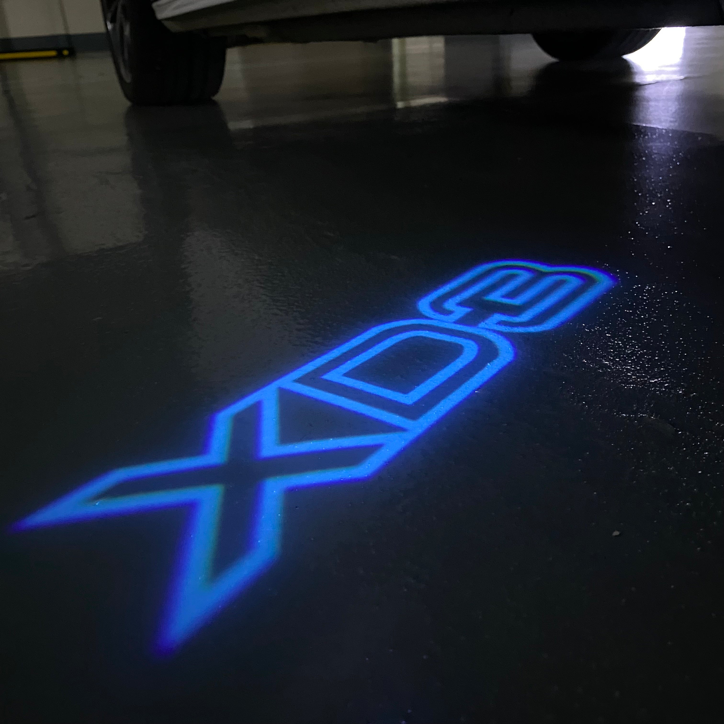 BMW LOGO PROJECTOT LIGHTS Nr.07 (quantità 1 = 1 set/2 luci porta)