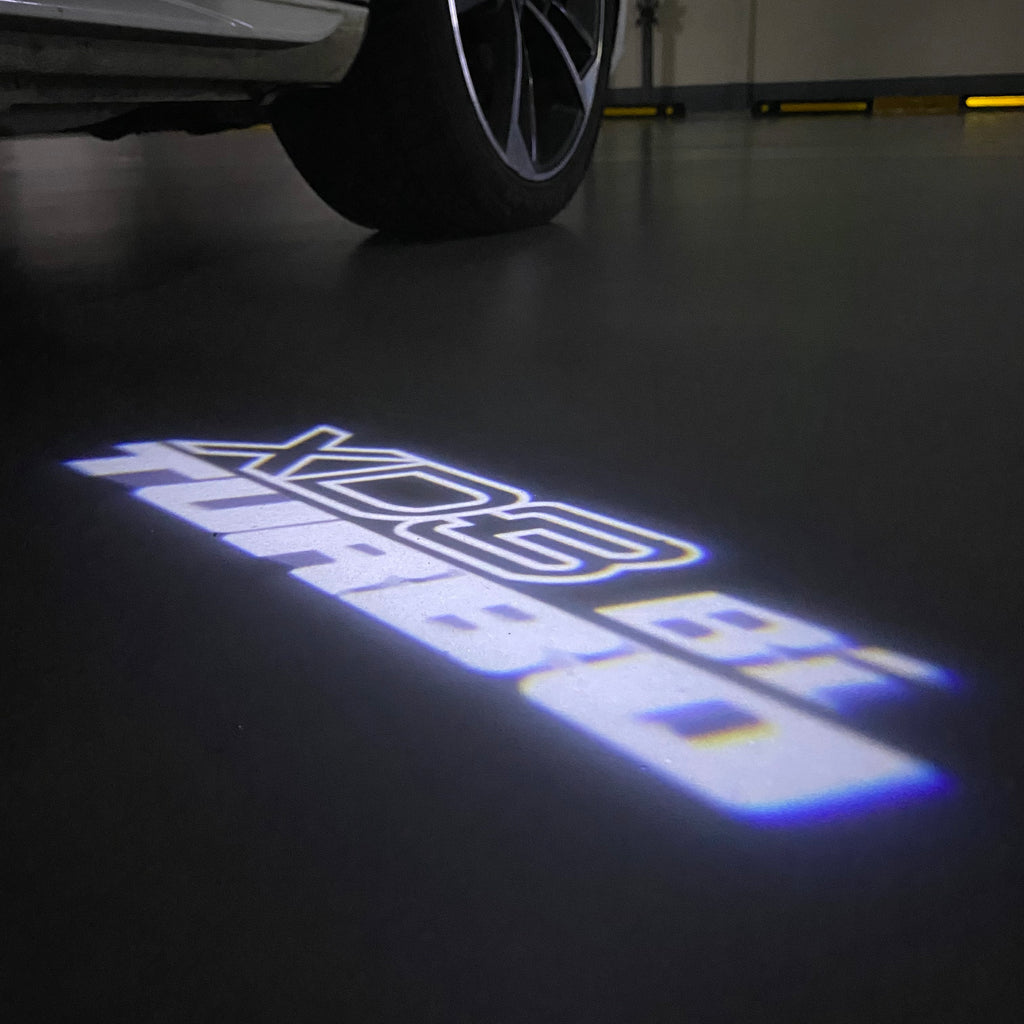 ALPINA XD3 Bi TURBO  LOGO PROJECTOT LIGHTS  (quantity 1 = 1 sets/2 door lights) Nr.07A47