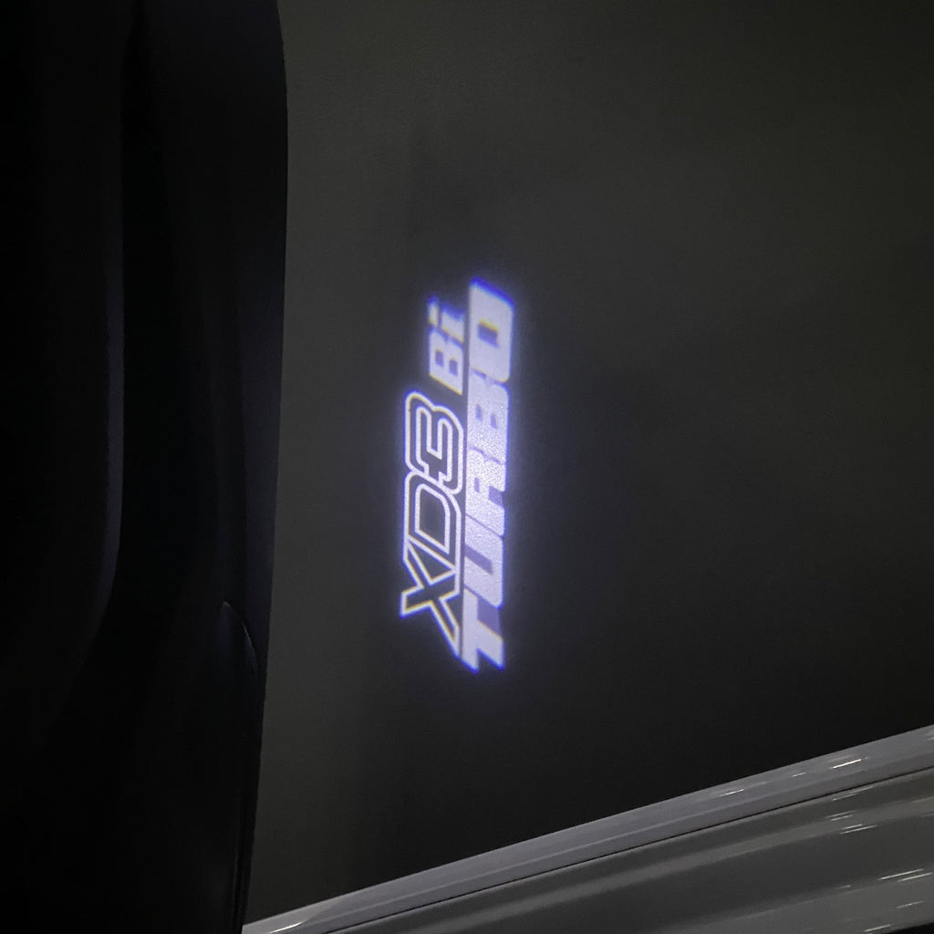 ALPINA XD3 Bi TURBO  LOGO PROJECTOT LIGHTS  (quantity 1 = 1 sets/2 door lights) Nr.07A47