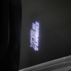 ALPINA XD3 Bi TURBO  LOGO PROJECTOT LIGHTS  (quantity 1 = 1 sets/2 door lights) Nr.07A47