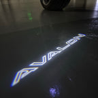 Toyota LOGO PROJECROTR LIGHTS Nr.02 (cantidad 1 = 1 juego/2 luces de puerta)