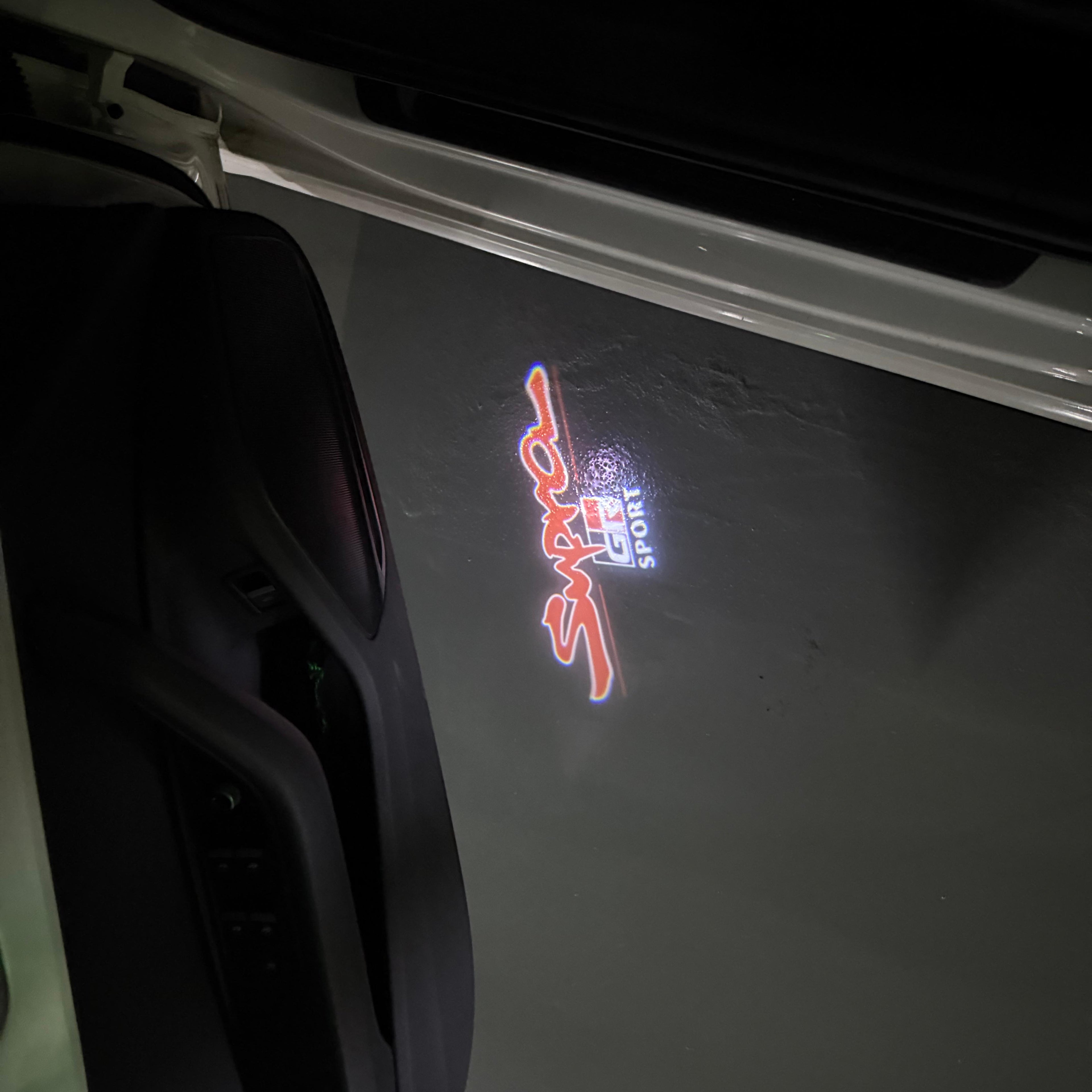 Toyota LOGO PROJECROTR LIGHTS Nr.02 (cantidad 1 = 1 juego/2 luces de puerta)