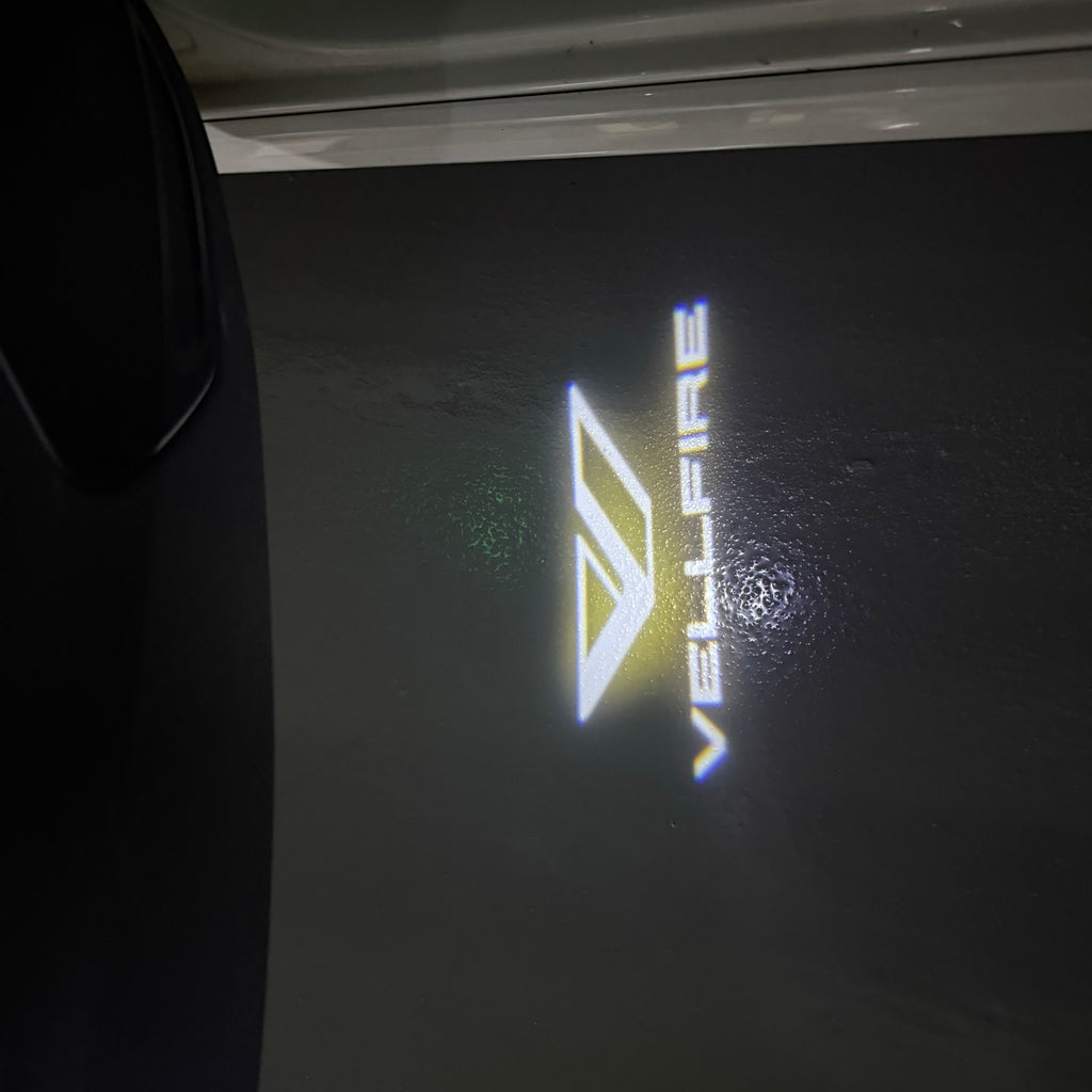 TOYOTA  VELLFIRE LOGO PROJECROTR LIGHTS  (quantity 1 = 1 sets/2 door lights) Nr.0G57