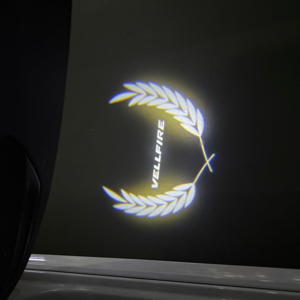 TOYOTA  VELLFIRE LOGO PROJECROTR LIGHTS  (quantity 1 = 1 sets/2 door lights) Nr.0G54