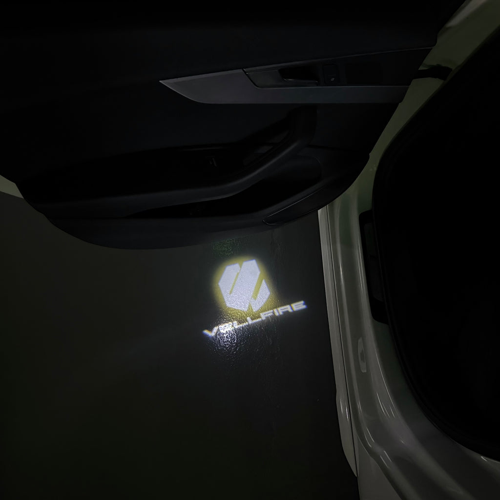 TOYOTA  VELLFIRE LOGO PROJECROTR LIGHTS  (quantity 1 = 1 sets/2 door lights) Nr.0G56