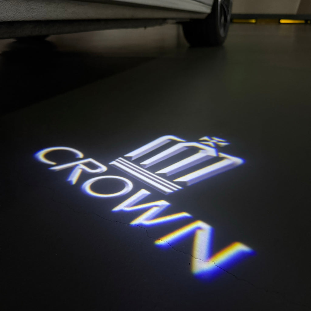 TOYOTA CROWN  LOGO PROJECROTR LIGHTS  (quantity 1 = 1 sets/2 door lights) Nr.0GP27