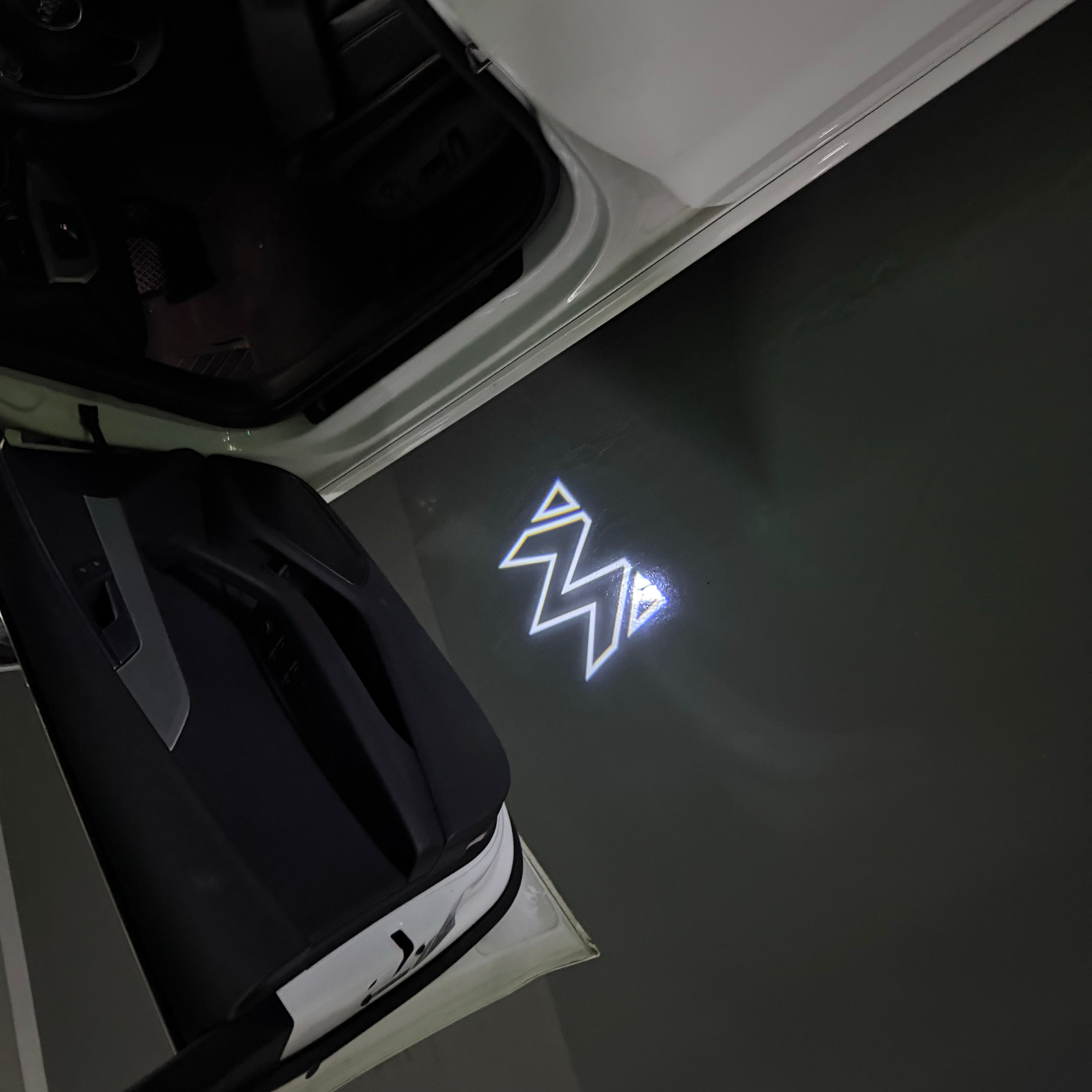 Toyota LOGO PROJECROTR LIGHTS Nr.02 (cantidad 1 = 1 juego/2 luces de puerta)