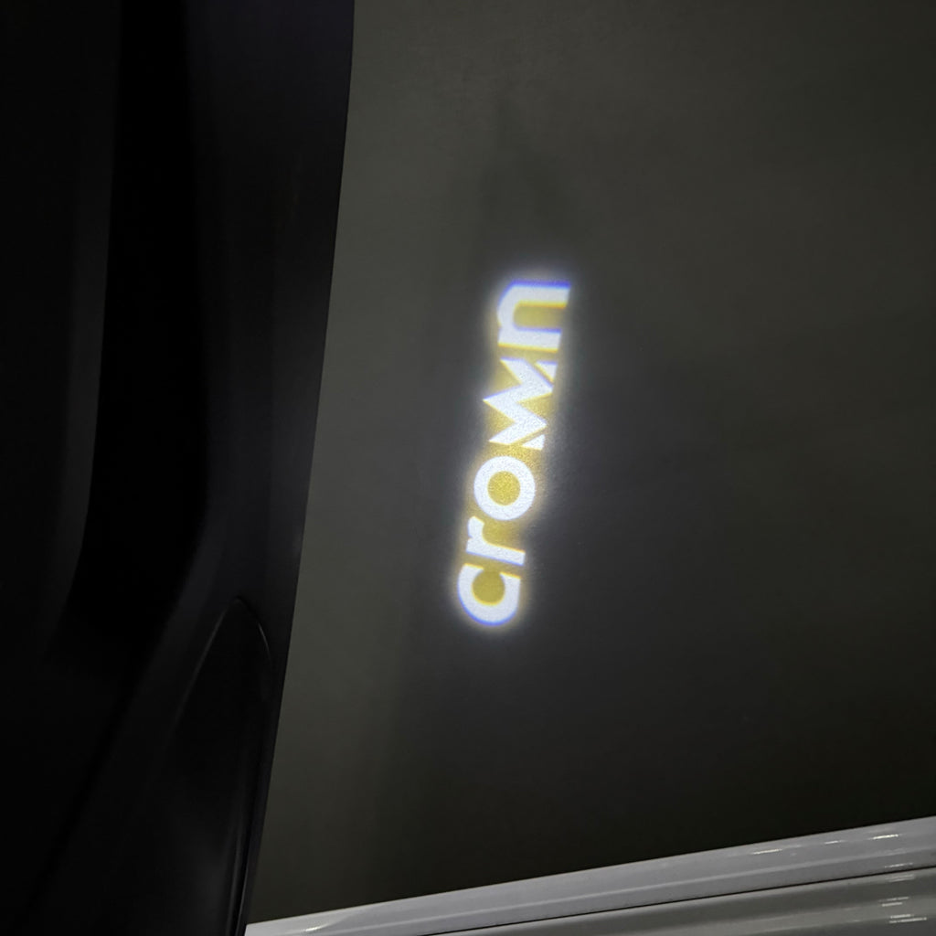 TOYOTA  CROWN LOGO PROJECROTR LIGHTS  (quantity 1 = 1 sets/2 door lights) Nr.0GP23