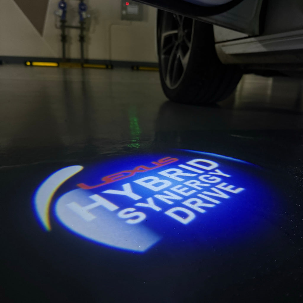 LEXUS LOGO PROJECTOR LIGHTS Nr.01 (الكمية 1 = 1 مجموعة / 2 أضواء باب)
