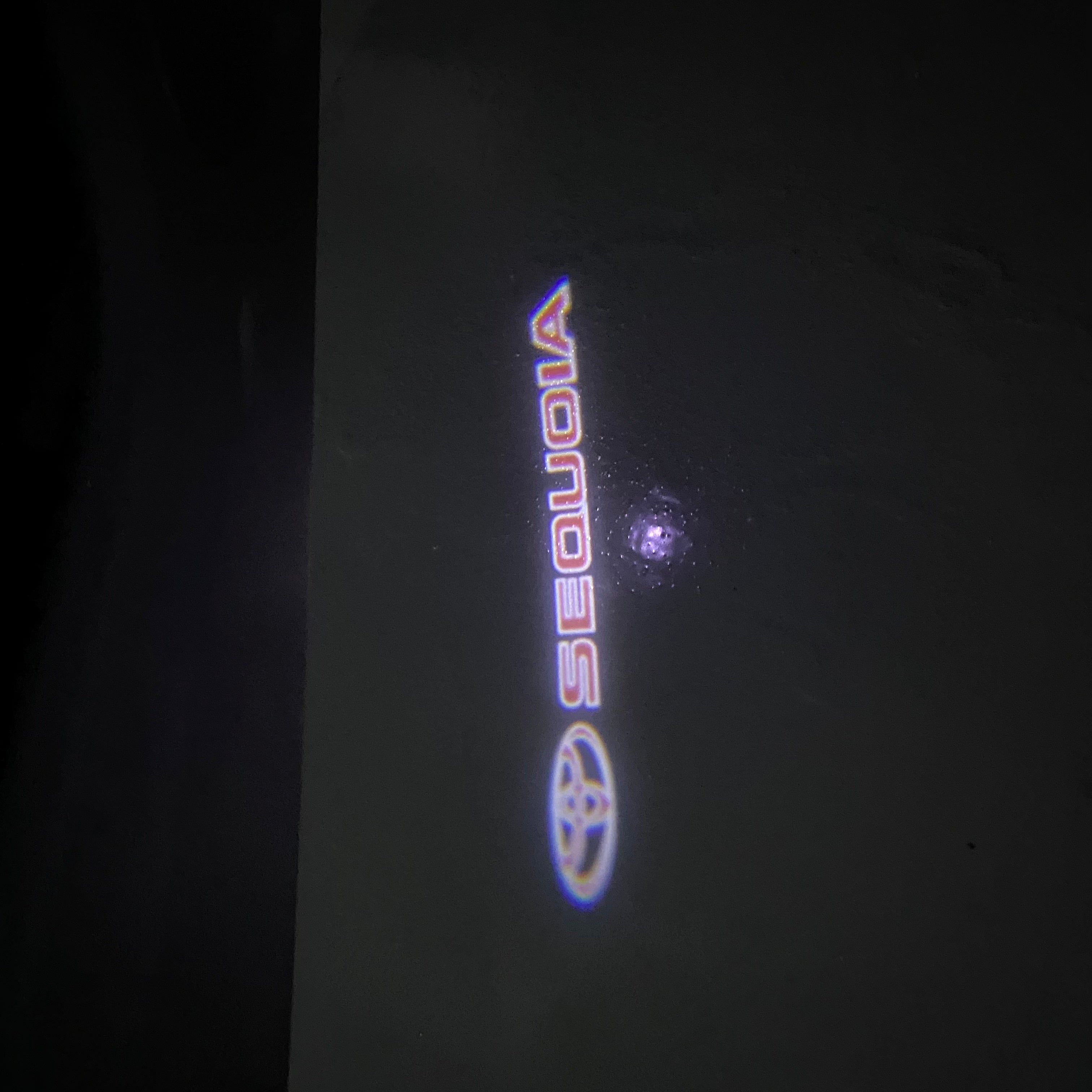 Toyota LOGO PROJECROTR LIGHTS Nr.02 (quantità 1 = 1 set / 2 luci porta)