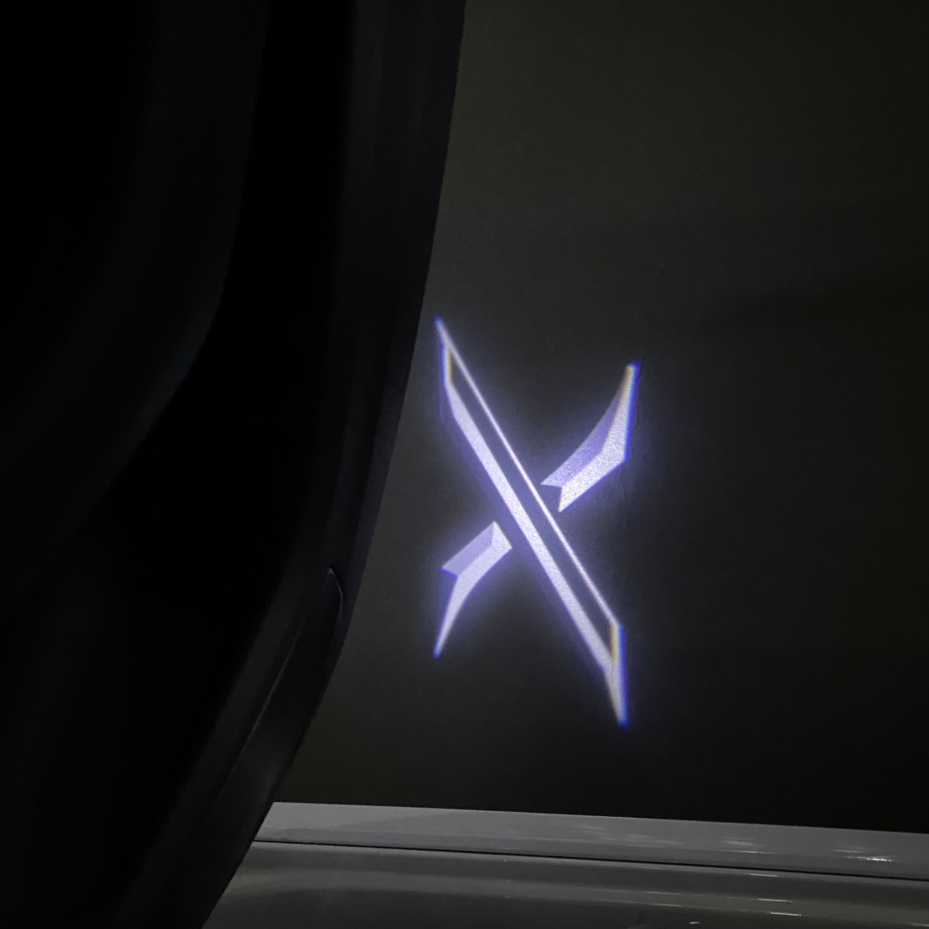 Toyota LOGO PROJECROTR LIGHTS Nr.02 (cantidad 1 = 1 juego/2 luces de puerta)