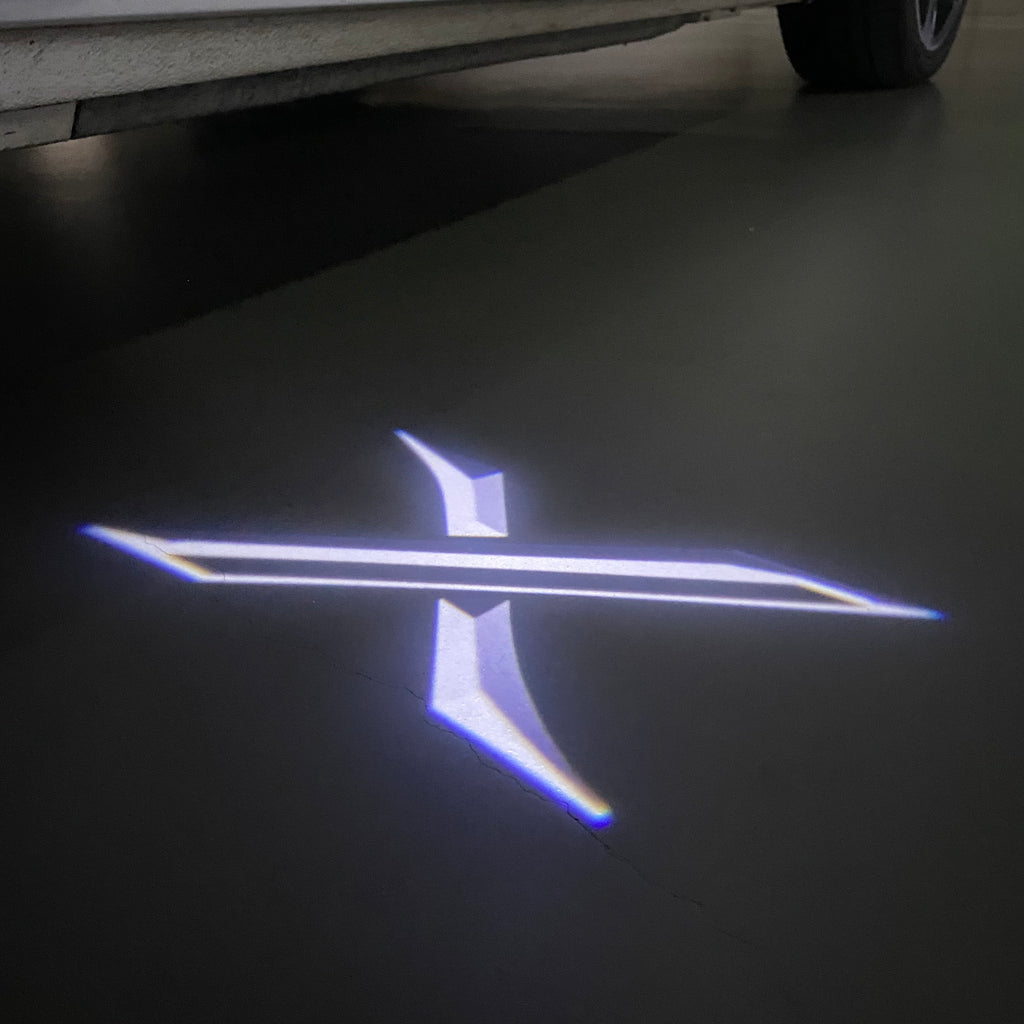 Toyota LOGO PROJECROTR LIGHTS Nr.02 (cantidad 1 = 1 juego/2 luces de puerta)