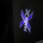 Toyota LOGO PROJECROTR LIGHTS Nr.02 (quantità 1 = 1 set / 2 luci porta)