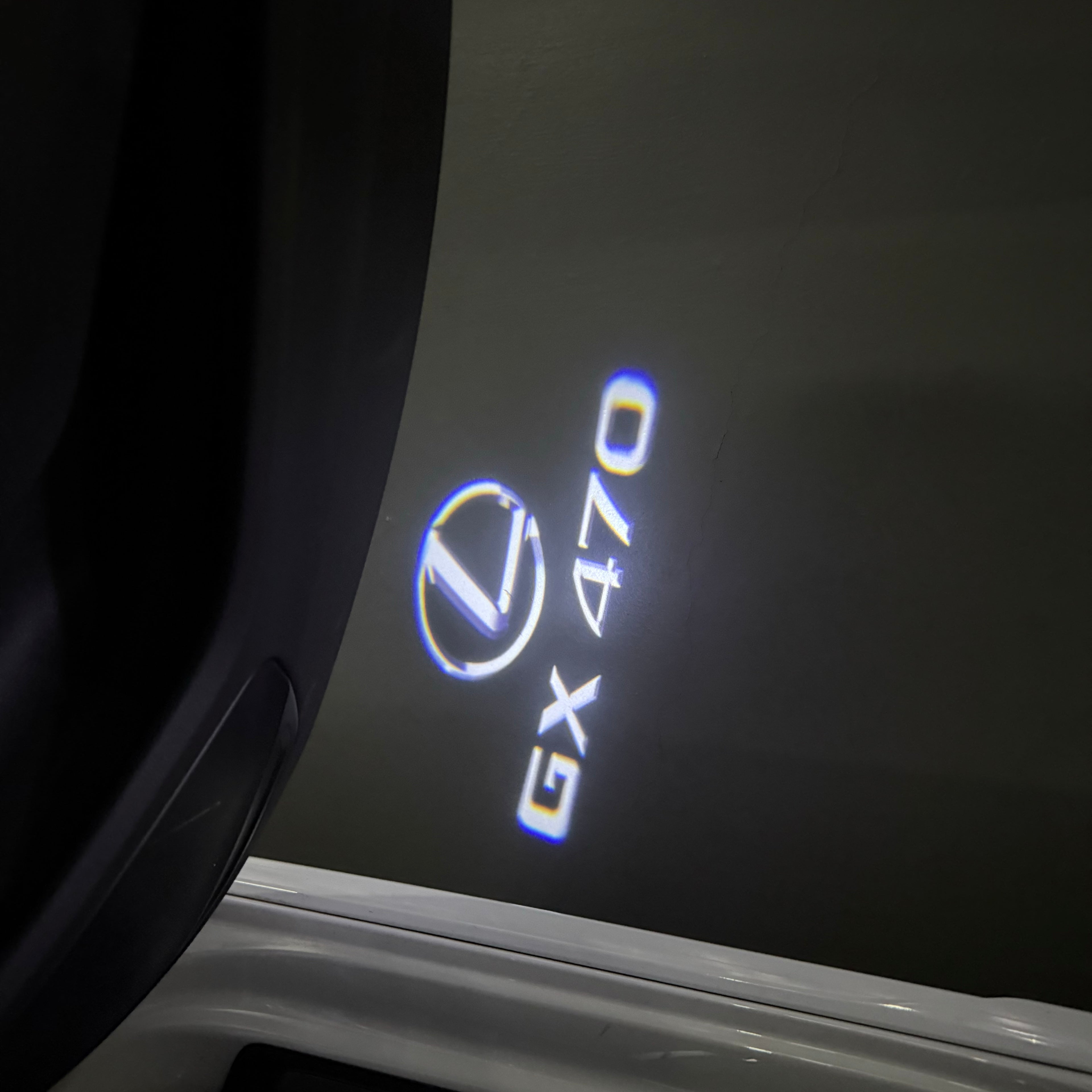 LUCES LEXUS LOGO PROJECROTR Nr.01 (cantidad 1 = 1 juegos / 2 luces de puerta)