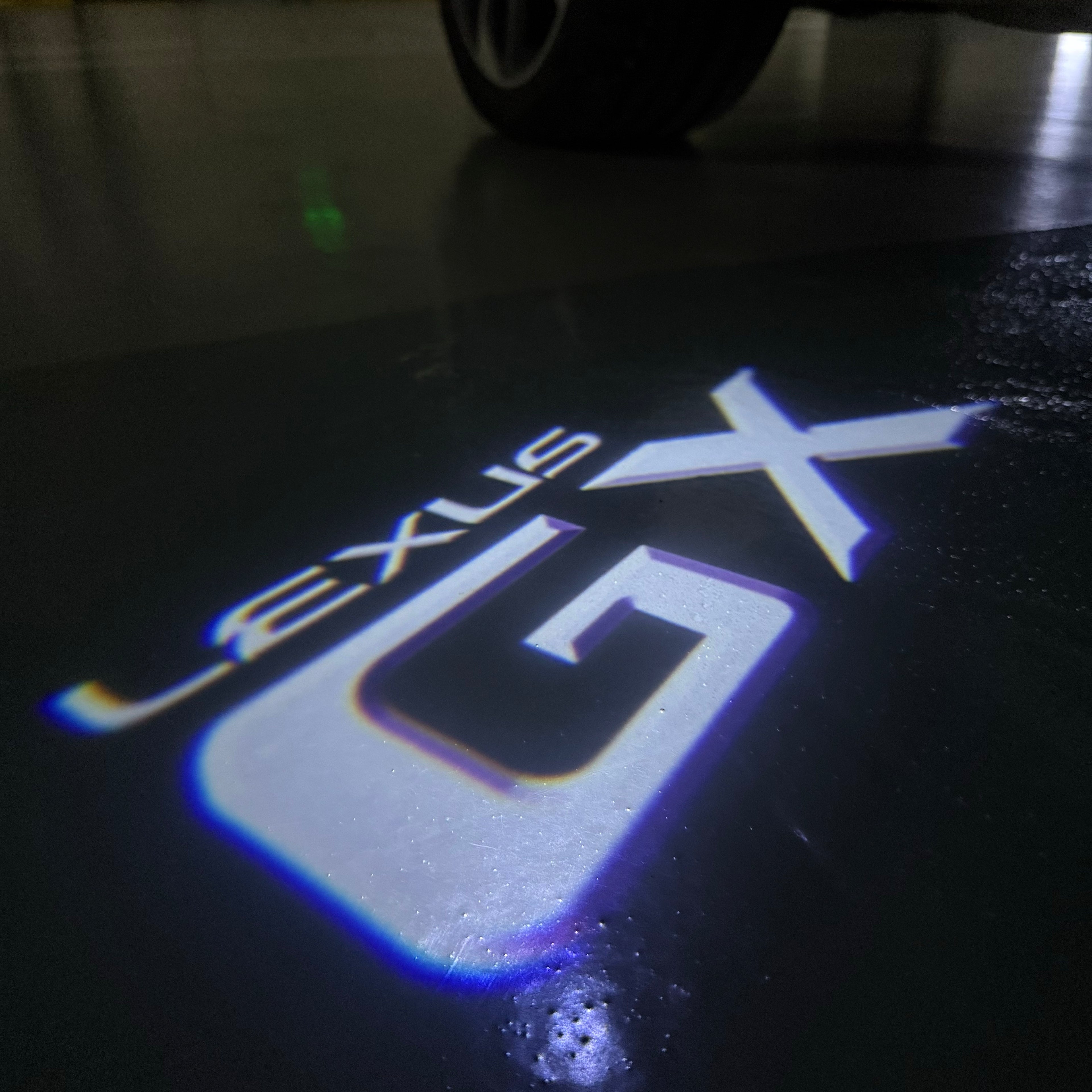 LUCES LEXUS LOGO PROJECROTR Nr.01 (cantidad 1 = 1 juegos / 2 luces de puerta)