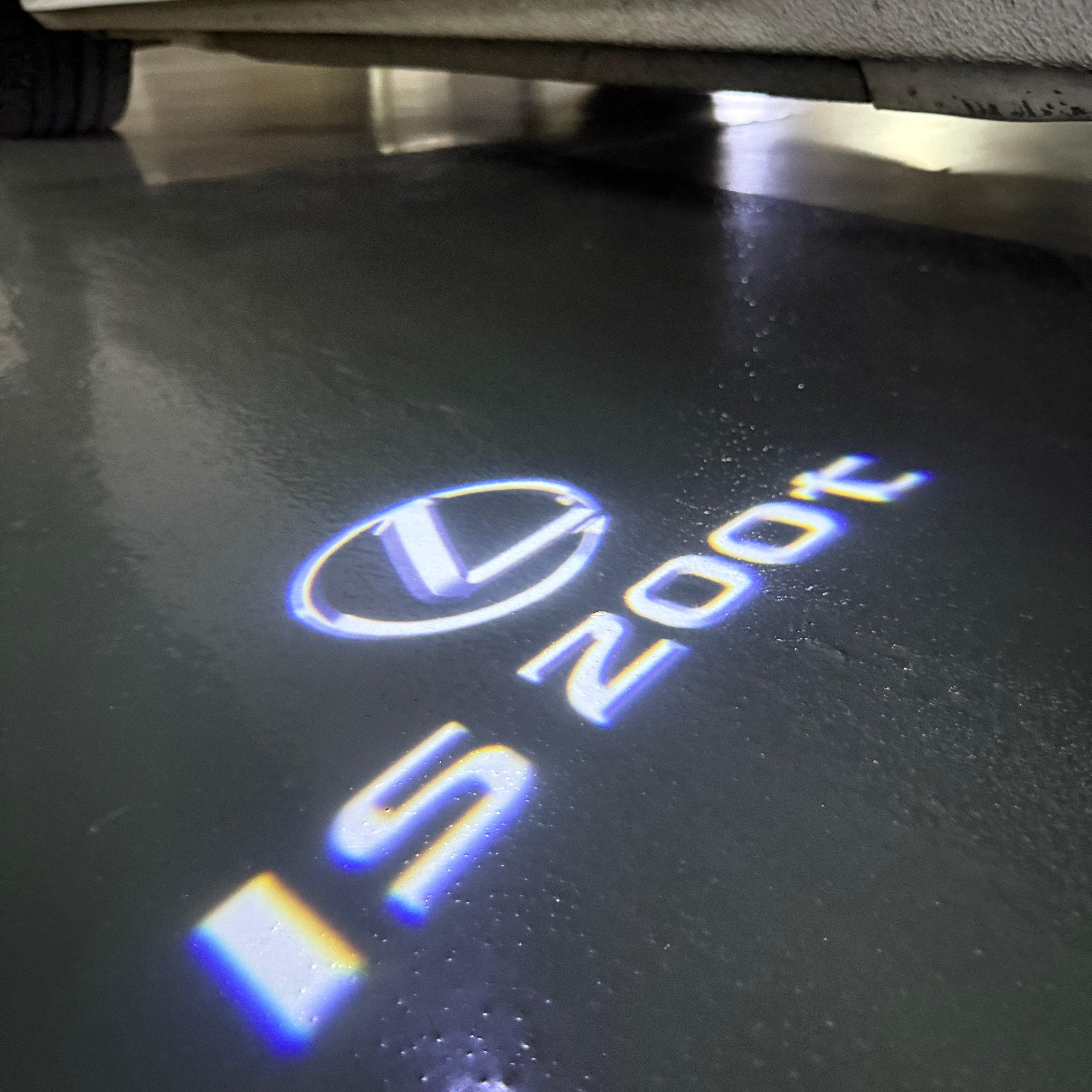 LEXUS LOGO PROJECROTR LIGHTS Nr.01 (Menge 1 = 1 Sets/2 Türleuchten)