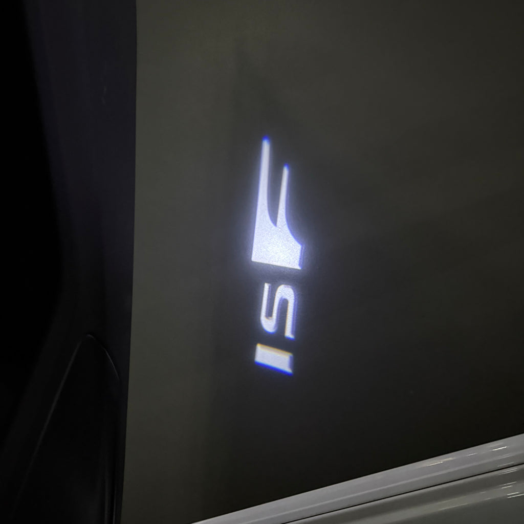 LEXUS LOGO PROJECTOR LIGHTS Nr.01 (الكمية 1 = 1 مجموعة / 2 أضواء باب)