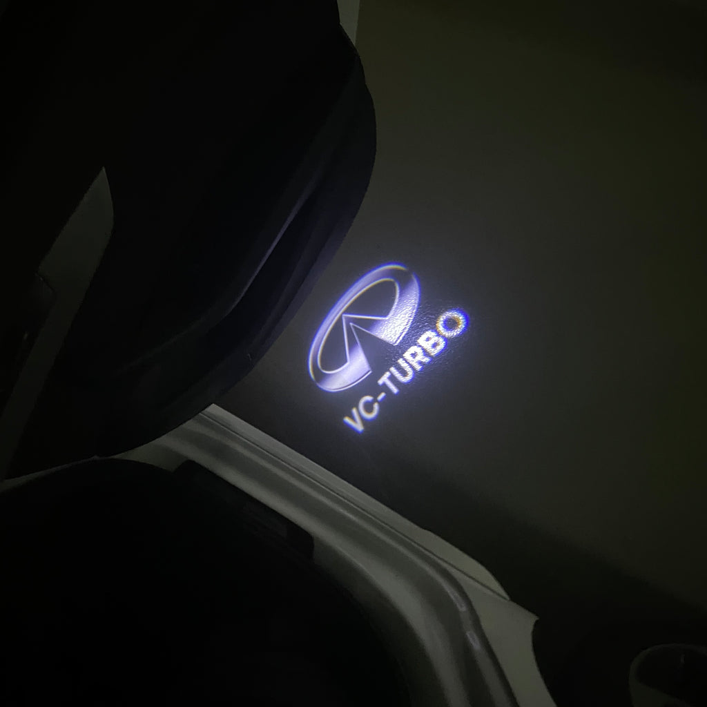 INFINITI VC-TURBO LOGO PROJECROTR LIGHTS Nr.93 (quantity 1 = 1 sets/2 door lights)