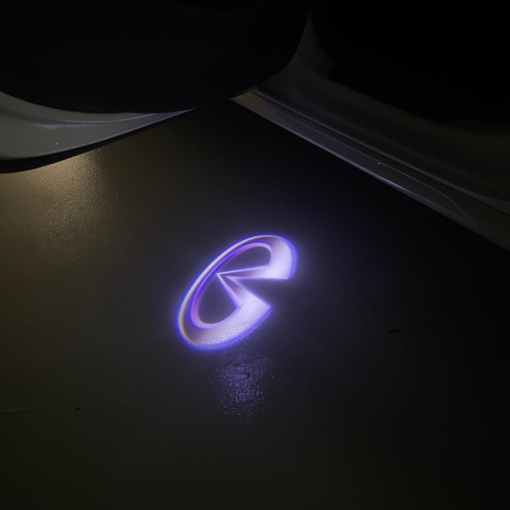 INFINITI Original LOGO PROJECROTR LIGHTS Nr.04 (quantity 1 = 1 sets/2 door lights)