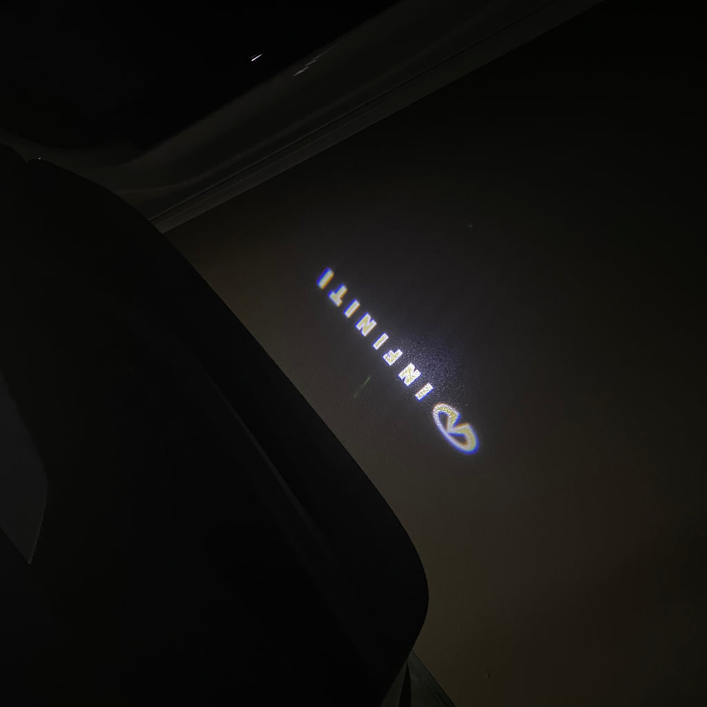 INFINITI Original LOGO PROJECROTR LIGHTS Nr.11 (quantity 1 = 1 sets/2 door lights)