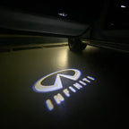 ÉCLAIRAGE DE PROJECTEUR INFINITI LOGO Nr.08 (quantité 1 = 1 jeux / 2 lumières de porte)