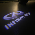 INFINTI Q45 t LOGO PROJECROTR LIGHTS Nr.80 (quantità 1 = 1 set/2 luci porta)
