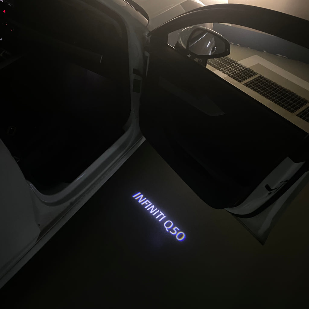 INFINTI Q50 LOGO PROJECROTR LIGHTS Nr.60 (quantità 1 = 1 set/2 luci porta)