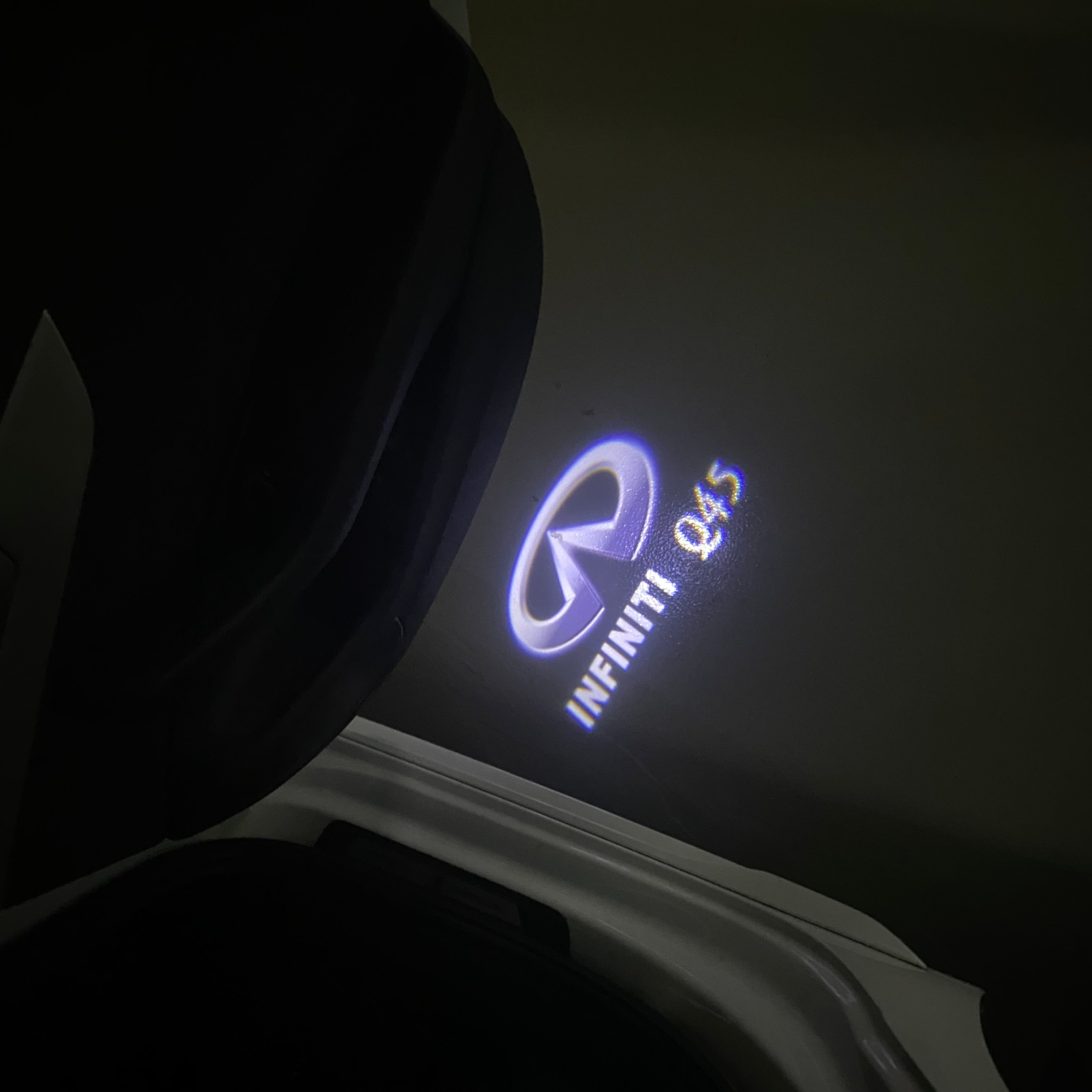 INFINITI Q45 LOGO PROJECROTR LIGHTS Nr.78 (quantity 1 = 1 sets/2 door lights)