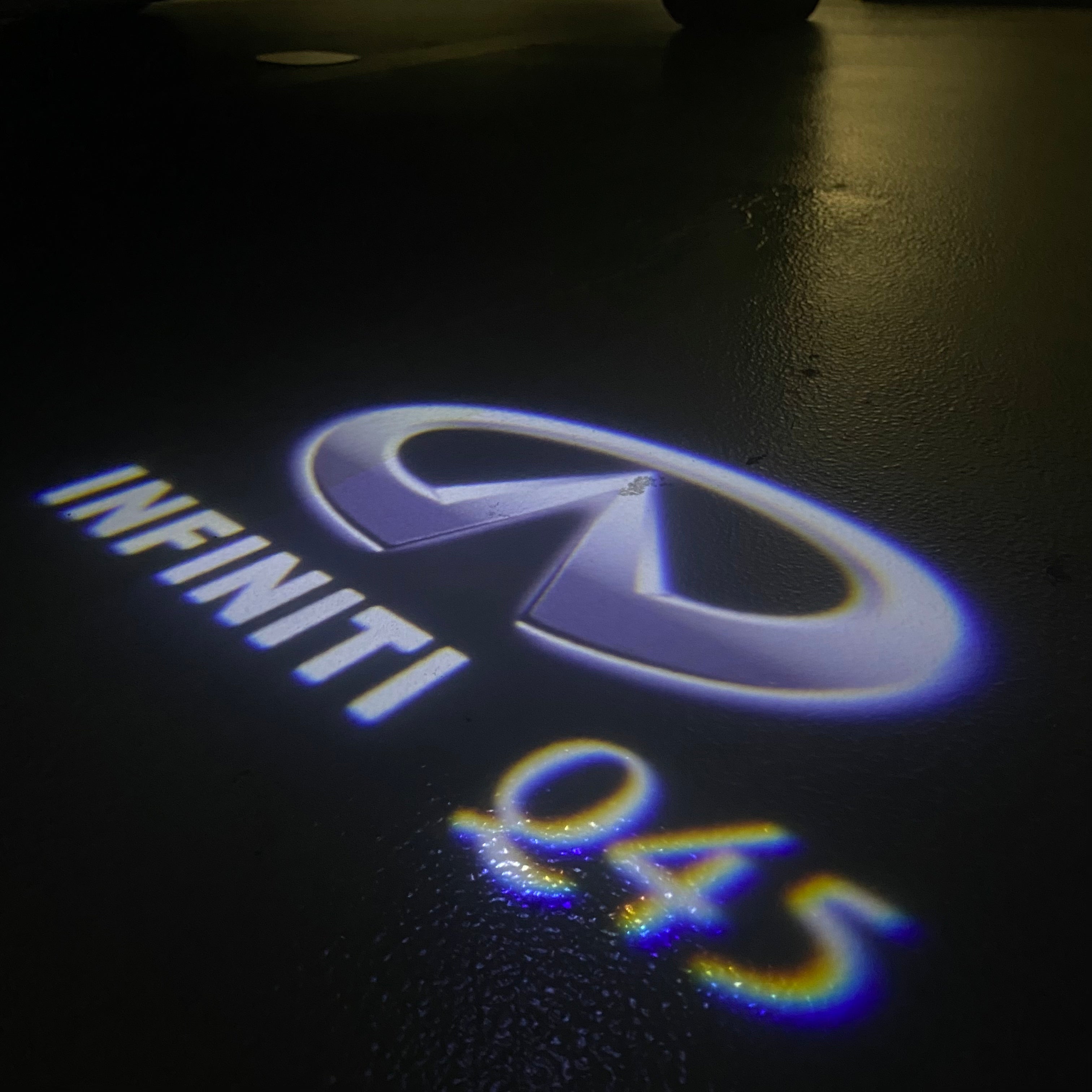 INFINITI Q45 LOGO PROJECROTR LIGHTS Nr.78 (quantity 1 = 1 sets/2 door lights)
