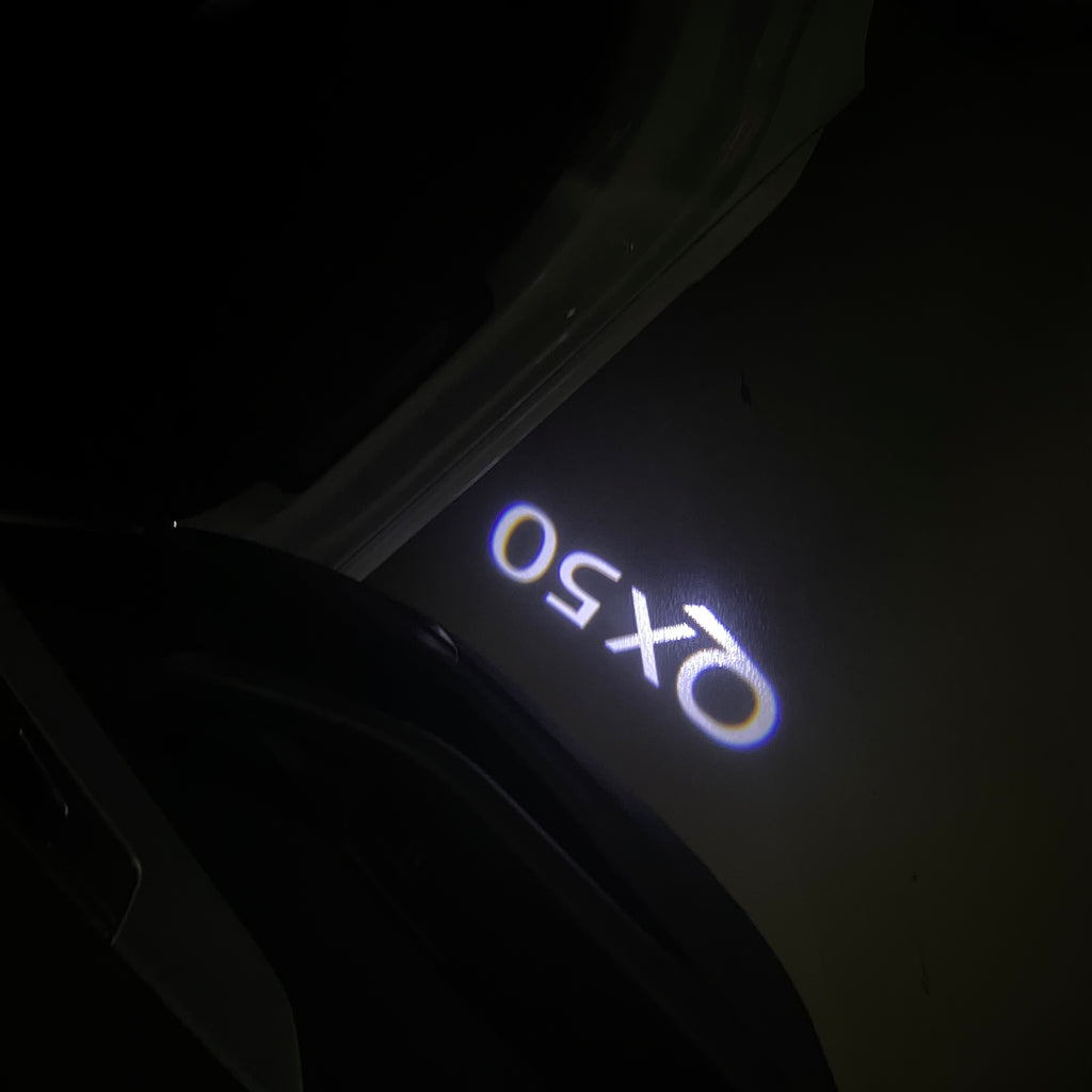 INFINTI QX50 LOGO PROJECROTR LIGHTS Nr.70 (quantità 1 = 1 set/2 luci porta)