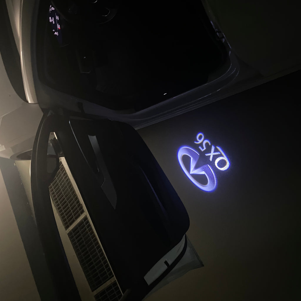INFINITI QX56 LOGO PROJECROTR LIGHTS Nr.74 (quantity 1 = 1 sets/2 door lights)