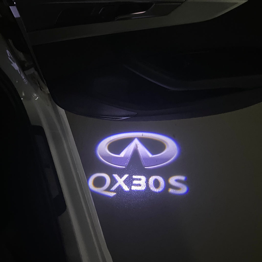 INFINITI QX30 S LOGO PROJECROTR LIGHTS Nr.44 (quantity 1 = 1 sets/2 door lights)