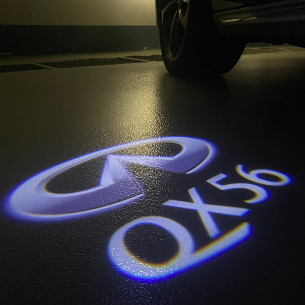 INFINITI QX56 LOGO PROJECROTR LIGHTS Nr.74 (quantity 1 = 1 sets/2 door lights)