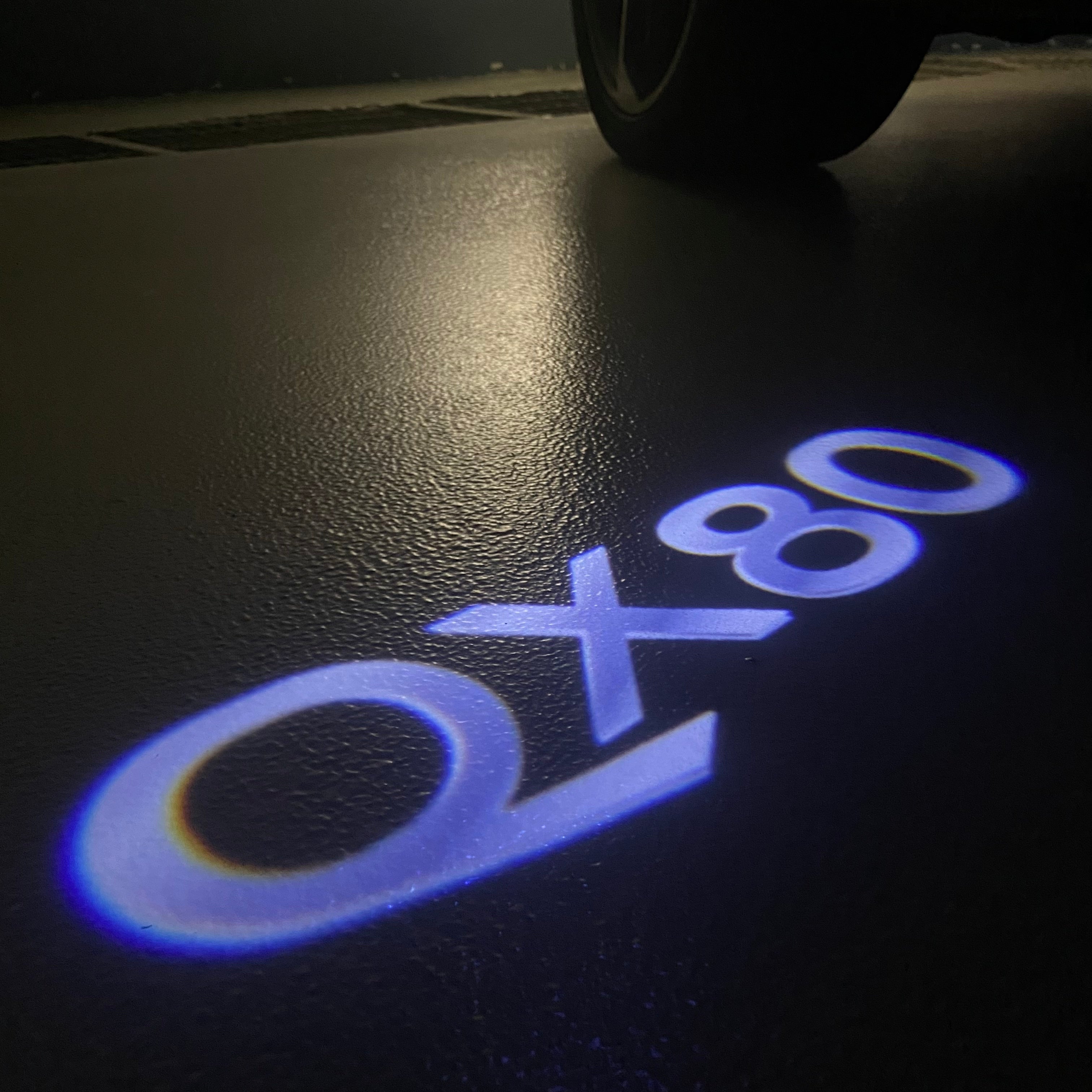 INFINITI QX80 LOGO PROJECROTR LIGHTS Nr.51 (quantity 1 = 1 sets/2 door lights)