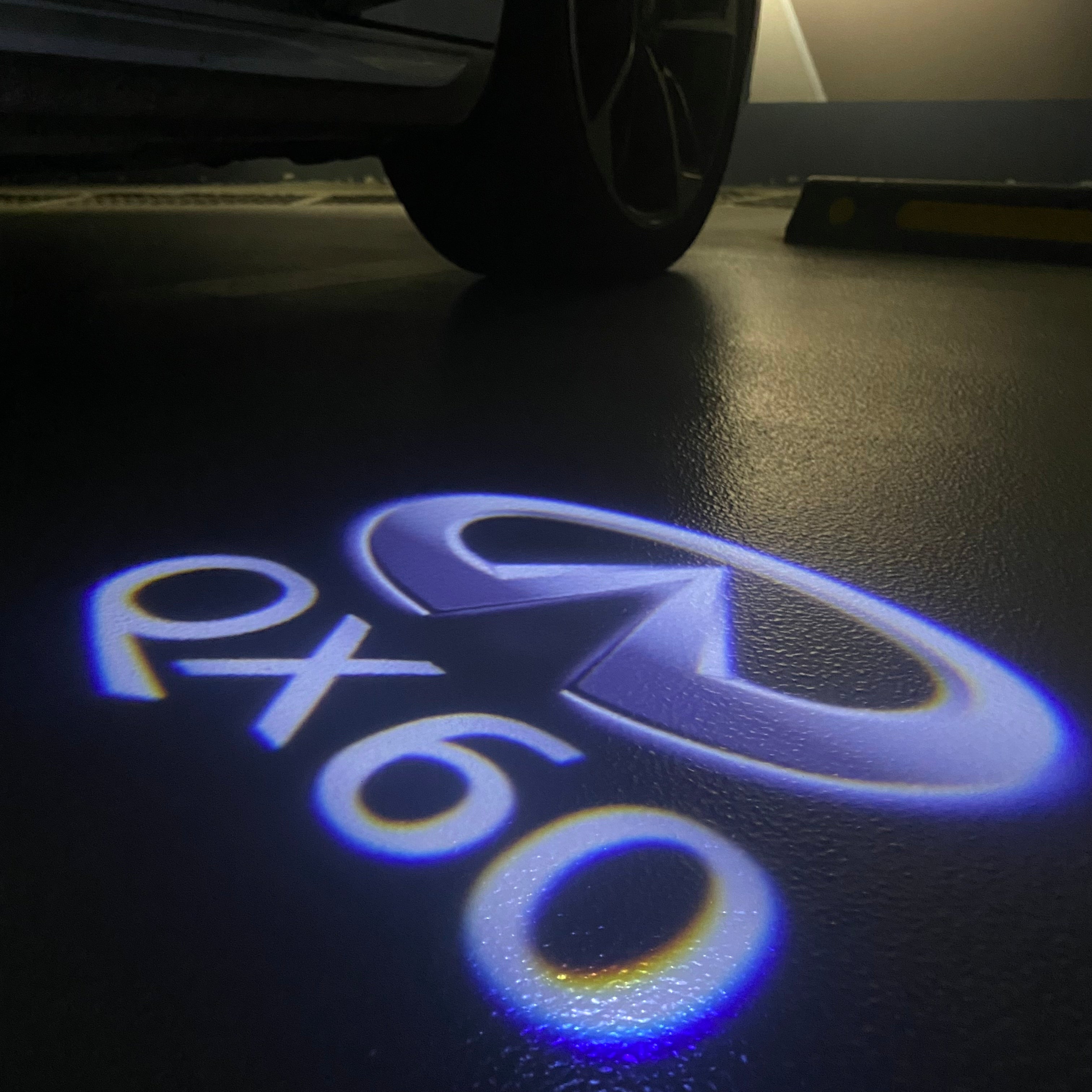 INFINITI QX60 LOGO PROJECROTR LIGHTS Nr.88 (quantity 1 = 1 sets/2 door lights)