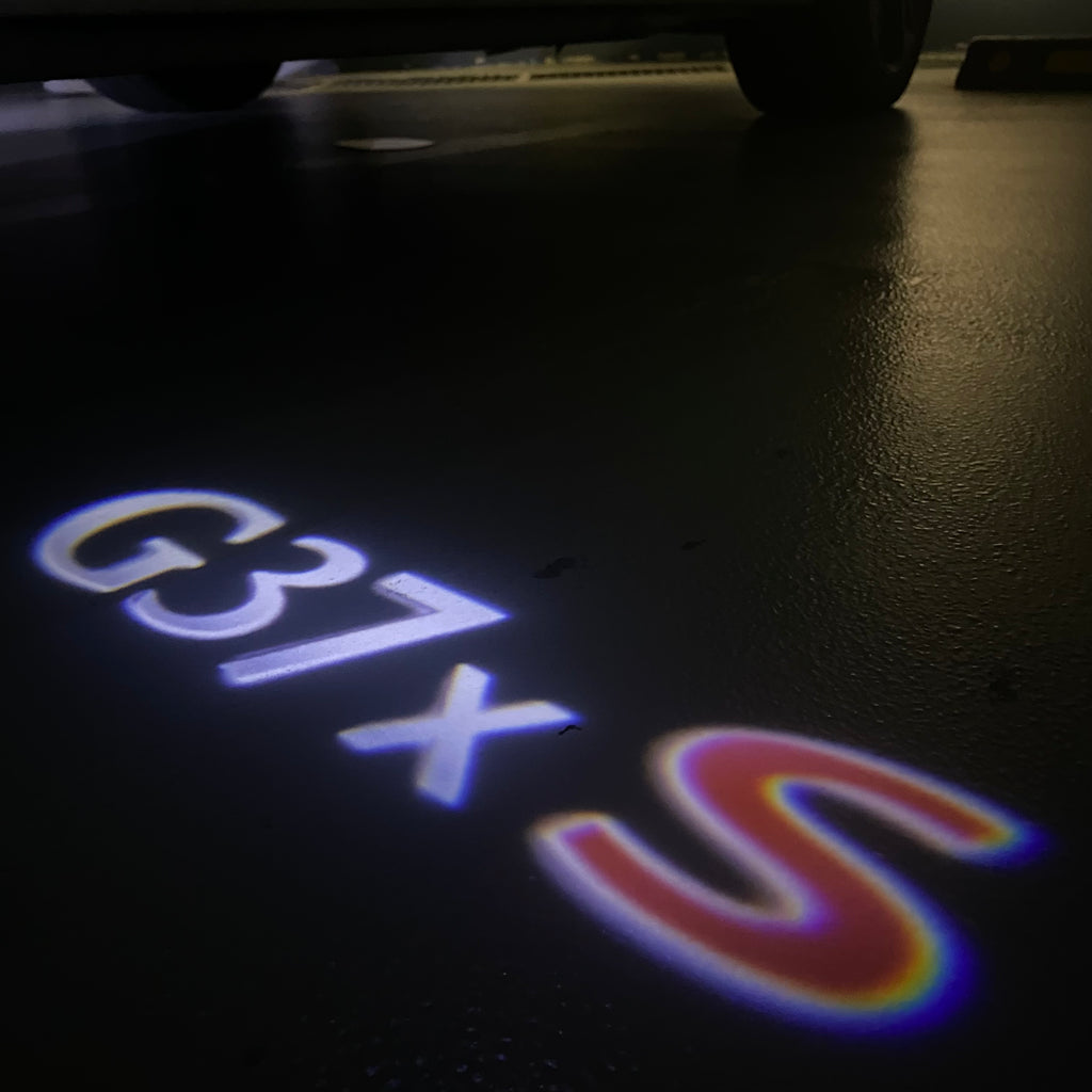 INFINITI G37xS LOGO PROJECROTR LIGHTS Nr.35 (quantity 1 = 1 sets/2 door lights)