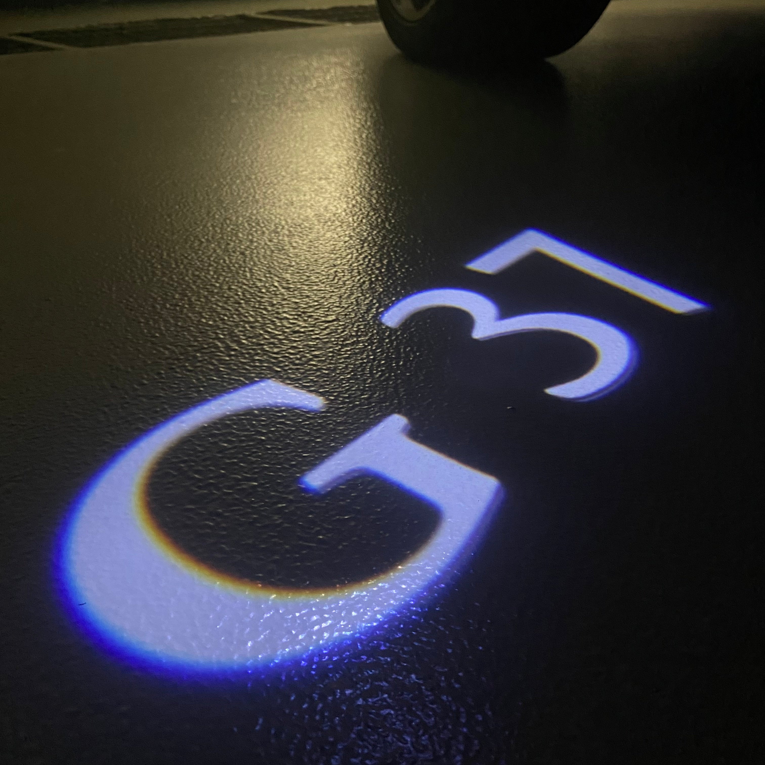 INFINITI G37 LOGO PROJECROTR LIGHTS Nr.56 (quantity 1 = 1 sets/2 door lights)