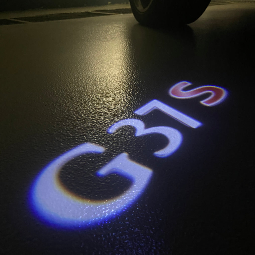 INFINITI G37 S LOGO PROJECROTR LIGHTS Nr.43 (quantity 1 = 1 sets/2 door lights)