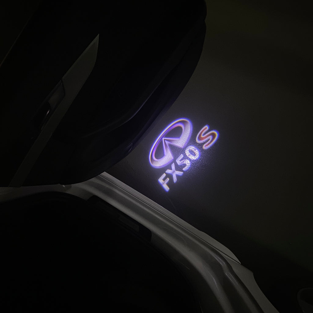 INFINITI FX50 S LOGO PROJECROTR LIGHTS Nr.28 (quantity 1 = 1 sets/2 door lights)
